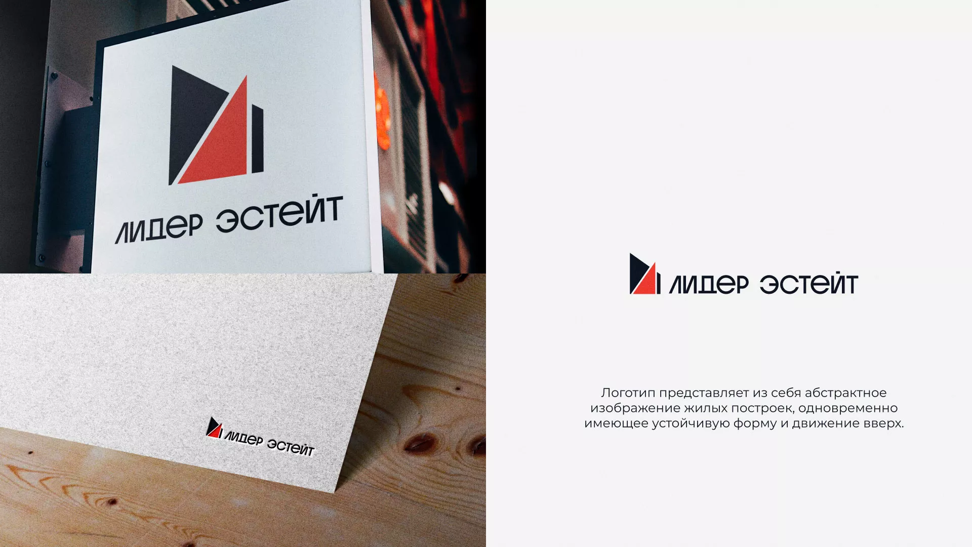 Сделали логотип для агентства недвижимости «Лидер Эстейт» в Сальске