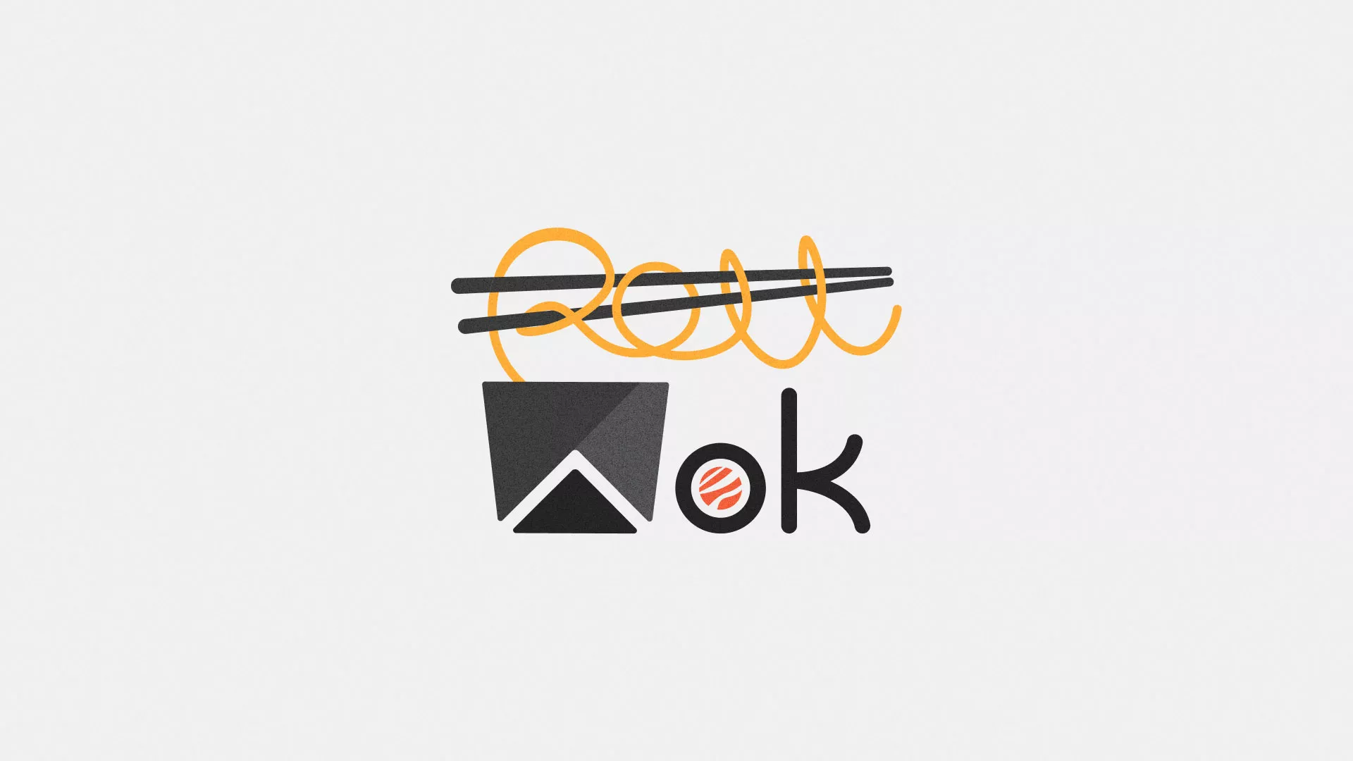 Разработка логотипа в Сальске для суши-бара «Roll Wok Club» Разработка логотипа в Сальске для суши-бара «Roll Wok Club»